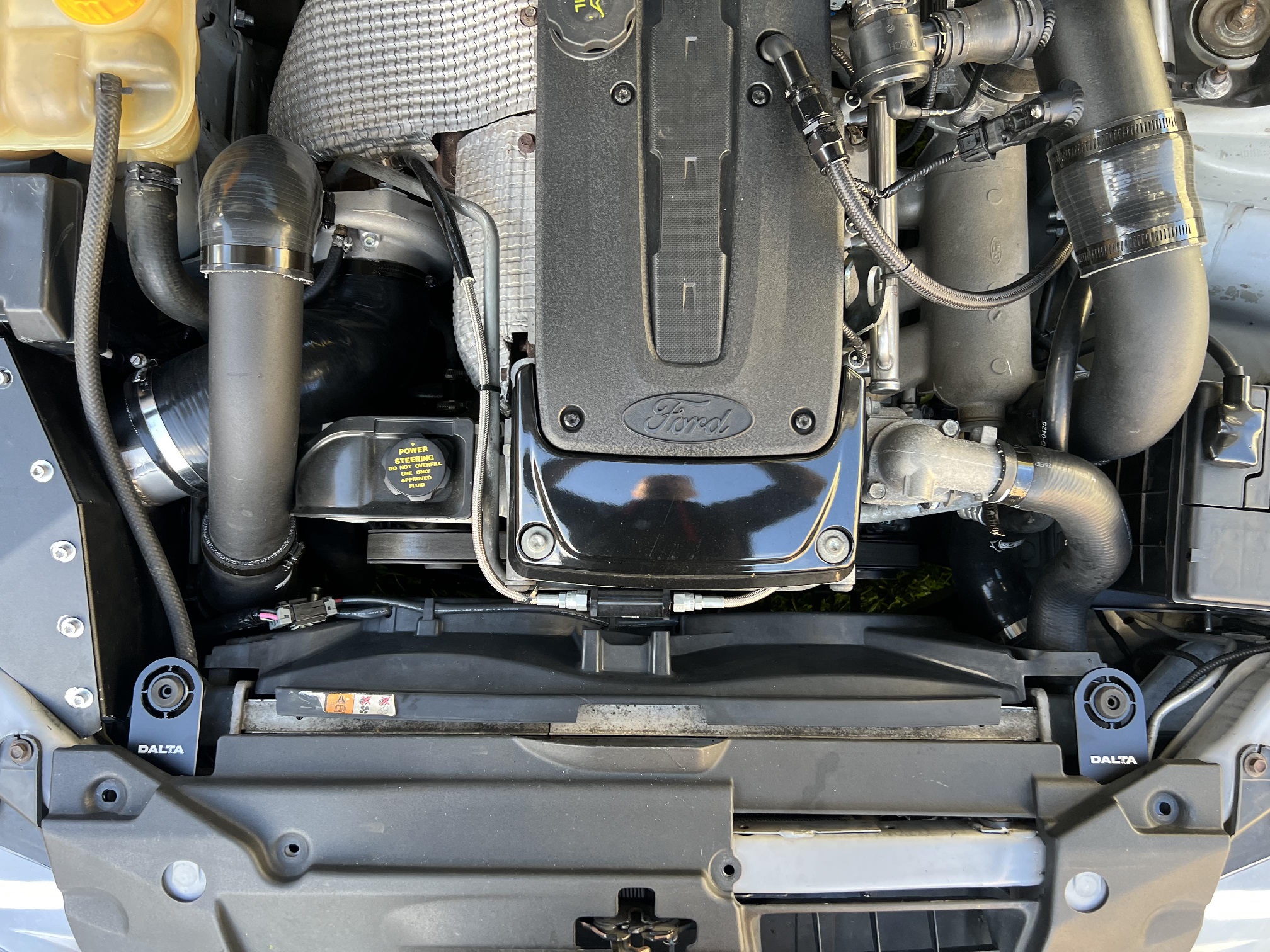 Dalta Autosports - XR6 Turbo XR8 Billet Radiator Brackets